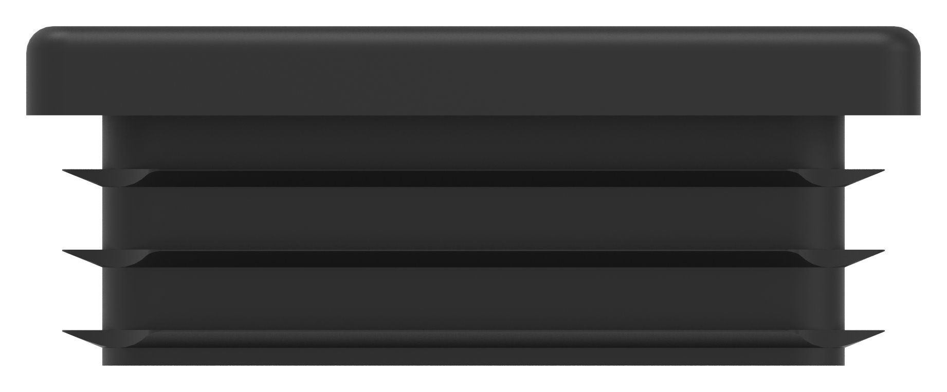 Kunststoffkappe für Quadratrohr 50x50mm