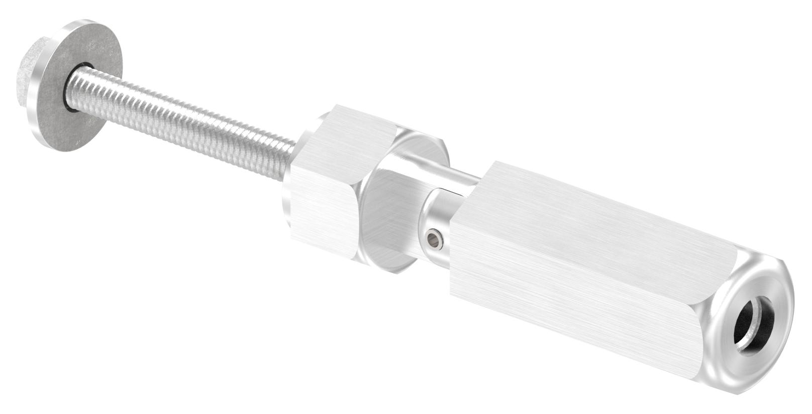 Gewindeterminal zur Selbstmontage, Seil 6mm, V2A