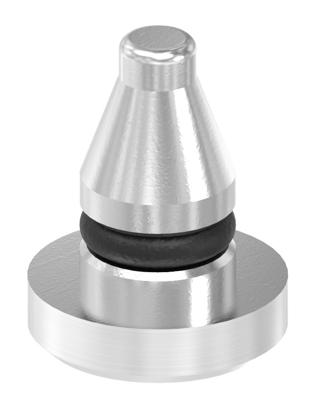 VA-Stopper mit O-Ring, V2A