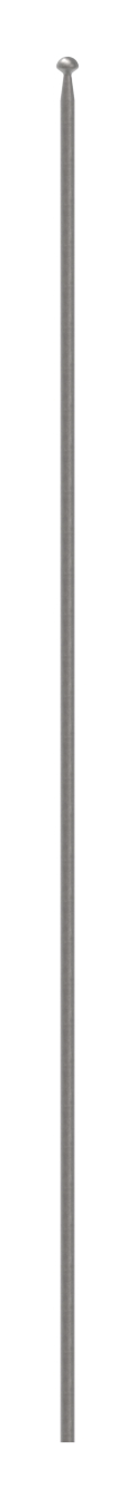 Zaunstab Ø 12mm, H: 1100mm, konisch mit Knopf halbrund
