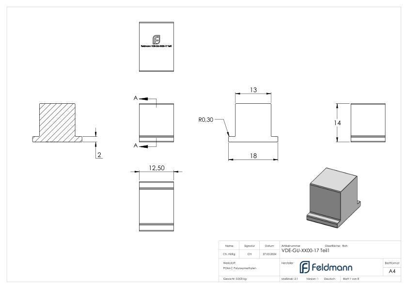 Montage-Set Glas 17,52mm eleganza canopy, für L: 2005mm Montage-Set Glas 17,52mm eleganza canopy, für L: 2005mm