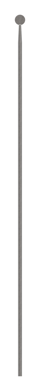 Zaunstab, H: 1035mm, konisch, ScheibenØ: 30mm
