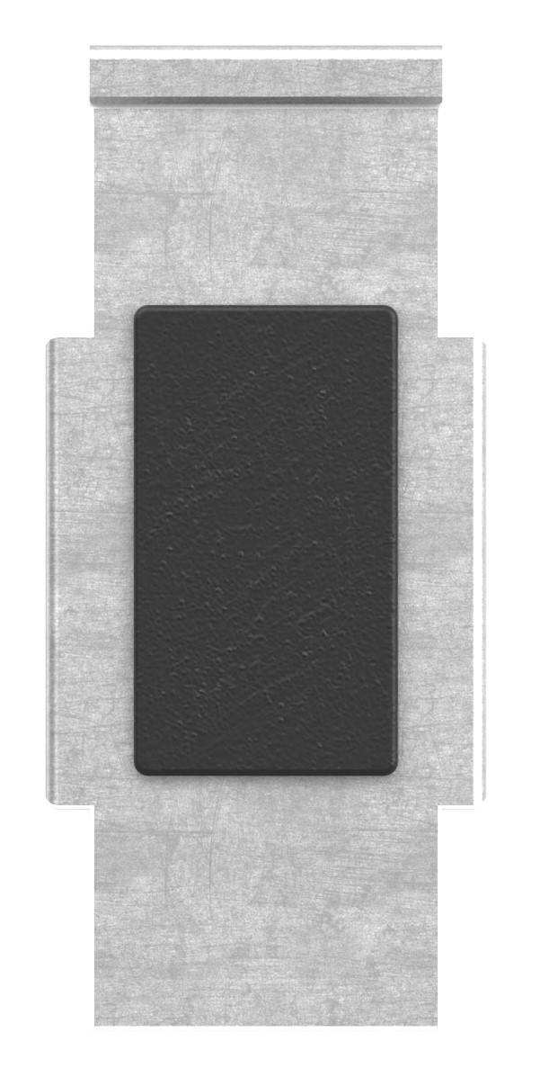 Sicherungsplatte für Mod. 31 , V2A Sicherungsplatte für Mod. 31 , V2A