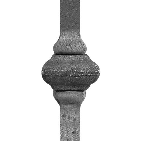 Stab 12x12mm glatt, doppelt, Länge 1000mm