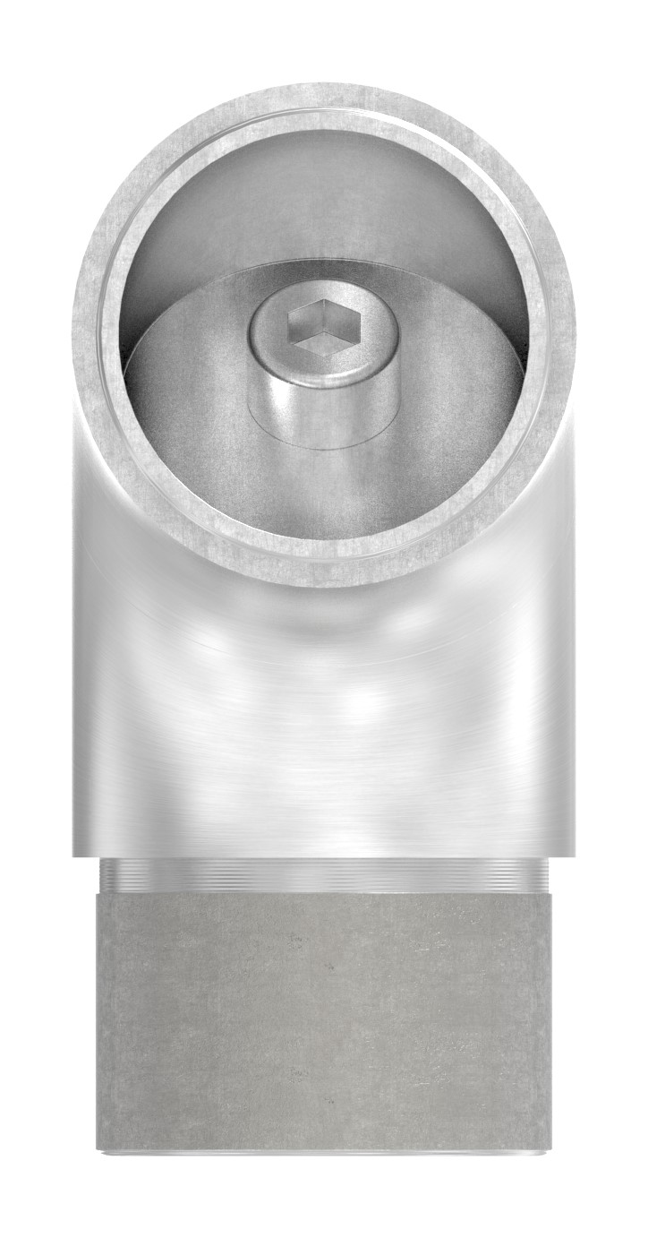 Rohrbogen 90°, verstellbar, für Rohr 42,4x2,0mm, V2A