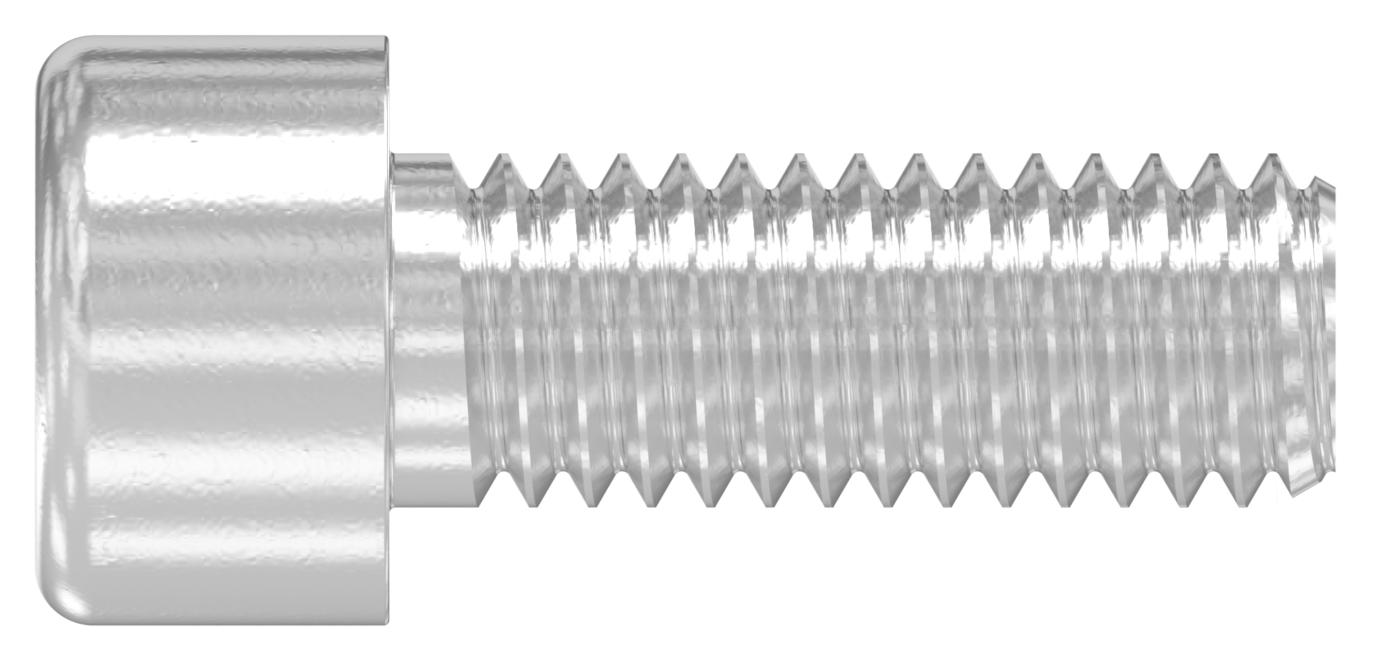 Zylinderkopfschraube M6 x 16, A2, DIN 912