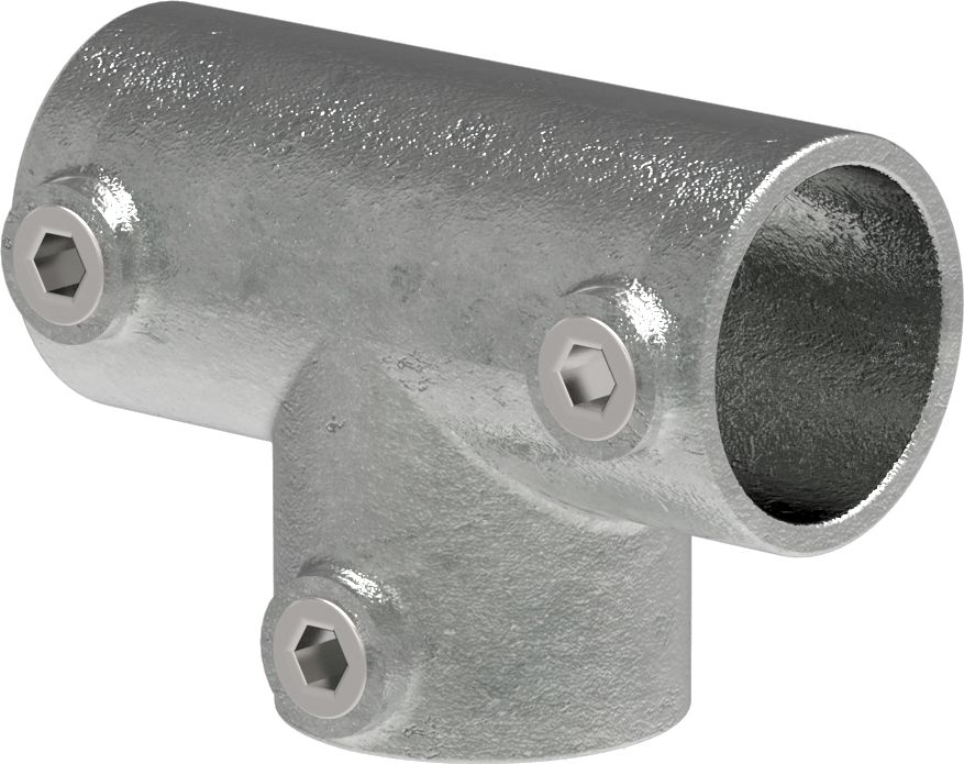 T-Stück lang, für Rohr Ø 42,4mm