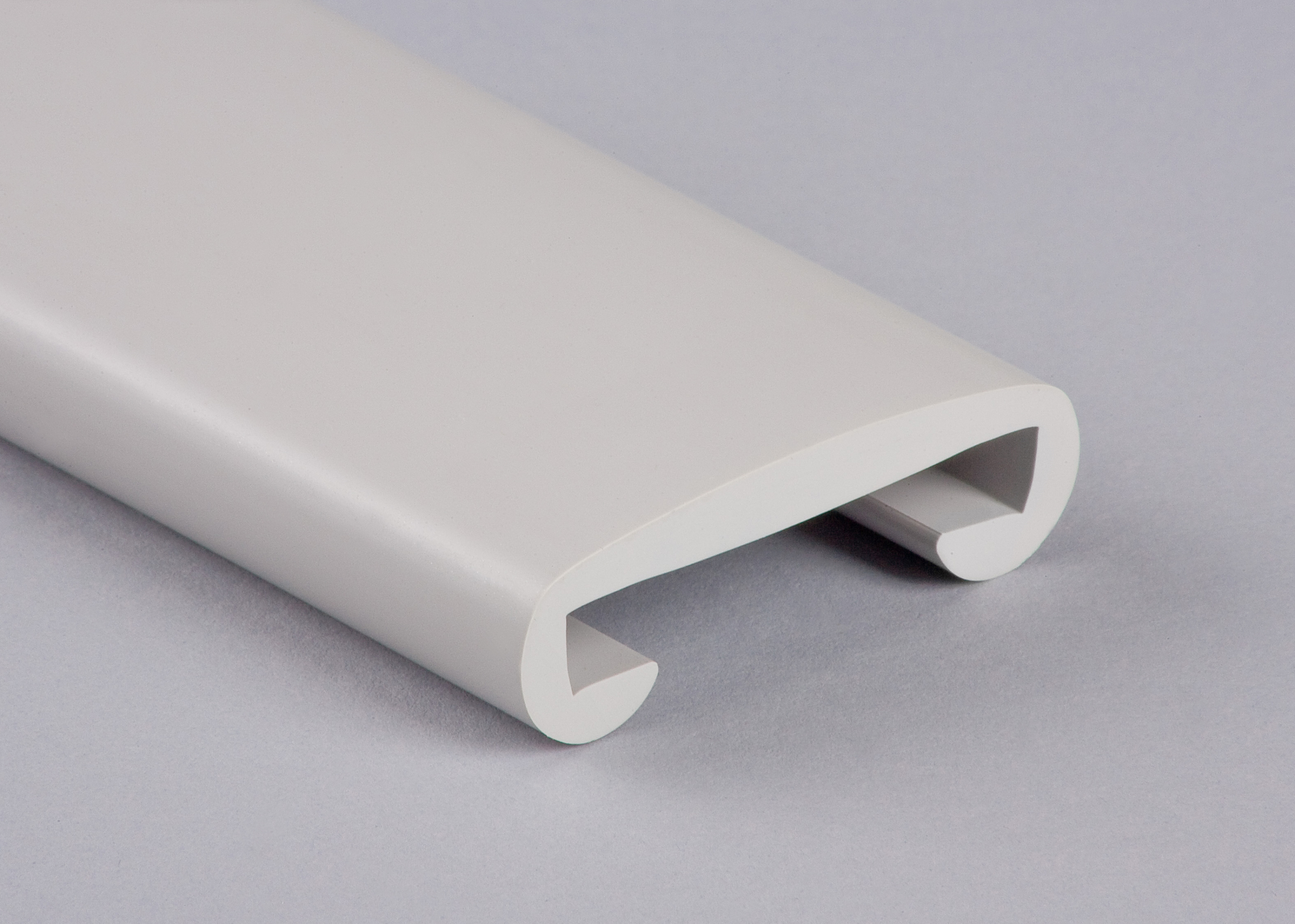 Kunststoffhandlauf für 50x8mm, telegrau