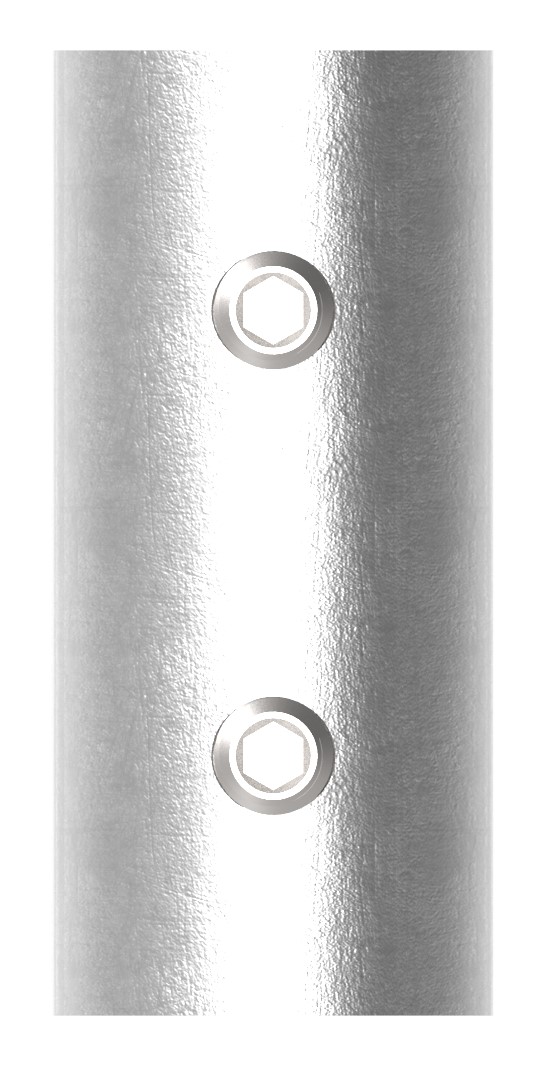 Verbindungshülse für Rohr 33,7x2,0mm, V2A