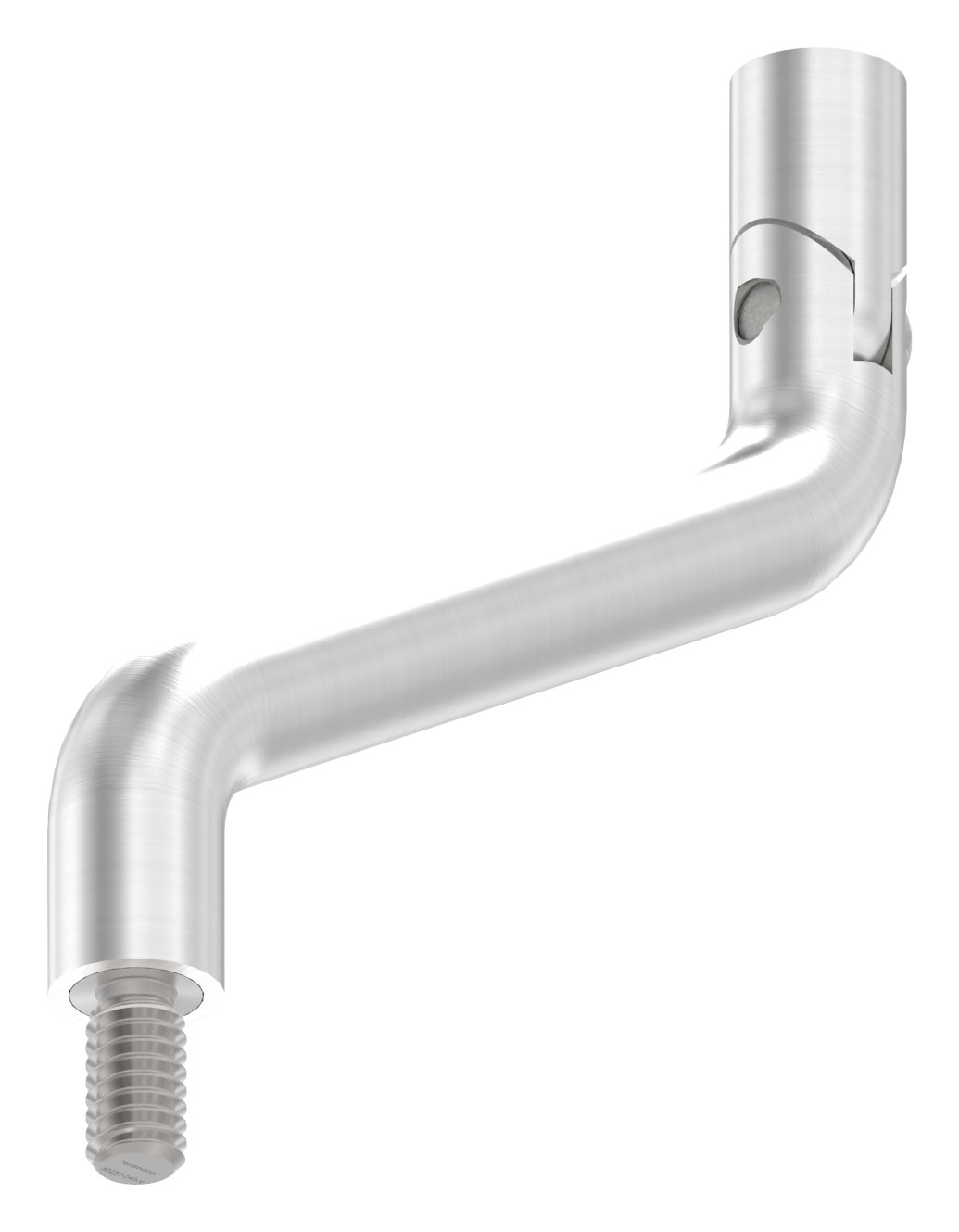 Bügel Ø 14mm, 2x 30° gebogen, V2A