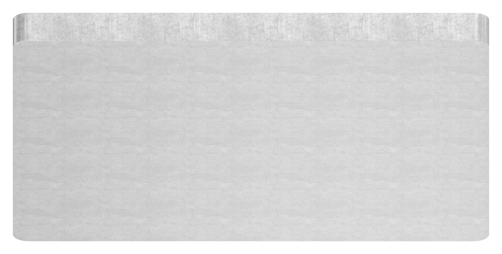 Flachkappe 60 x 60 x 4,0mm, Stahl roh