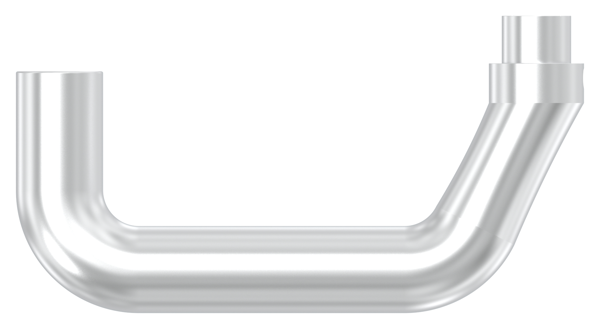 Türdrücker einzeln, Aluminium