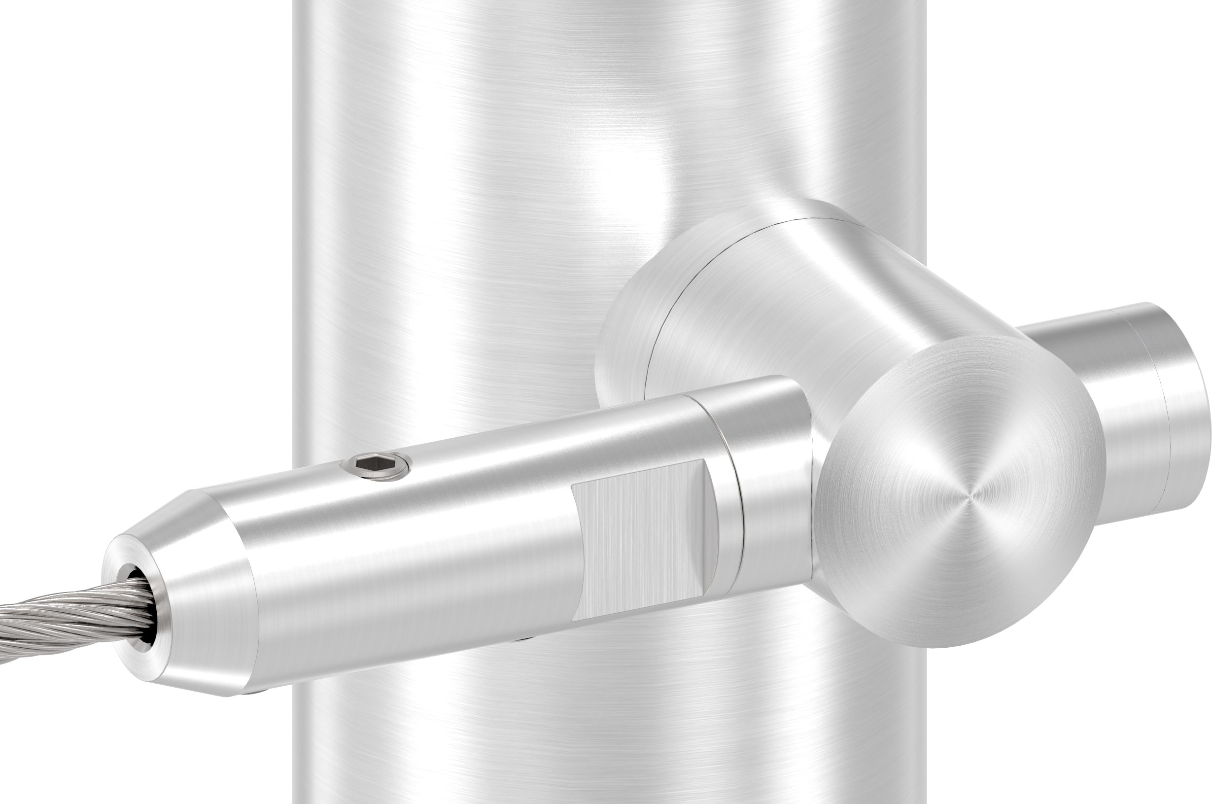 Seilhalter für 6mm Seil, V2A