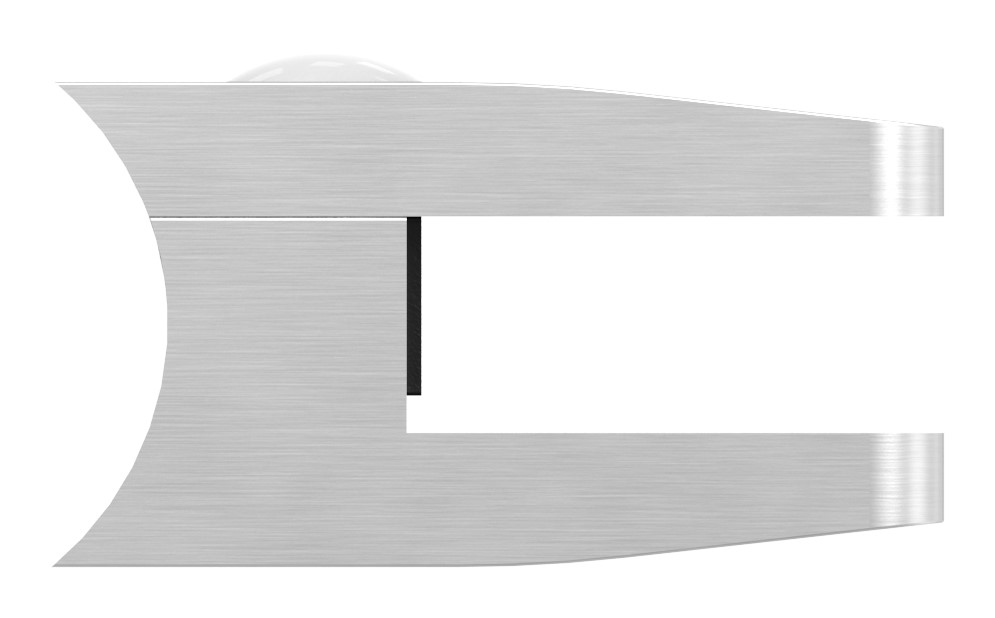 Glasklemme Mod. 34, Anschluss: 42,4mm, V4A Glasklemme Mod. 34, Anschluss: 42,4mm, V4A