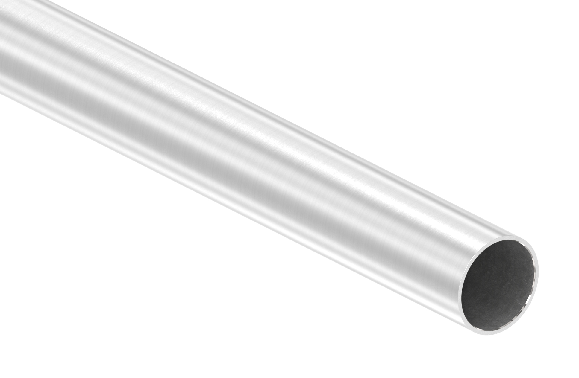 Edelstahlrohr, 48,3x2,5mm, L: 6000mm, V2A