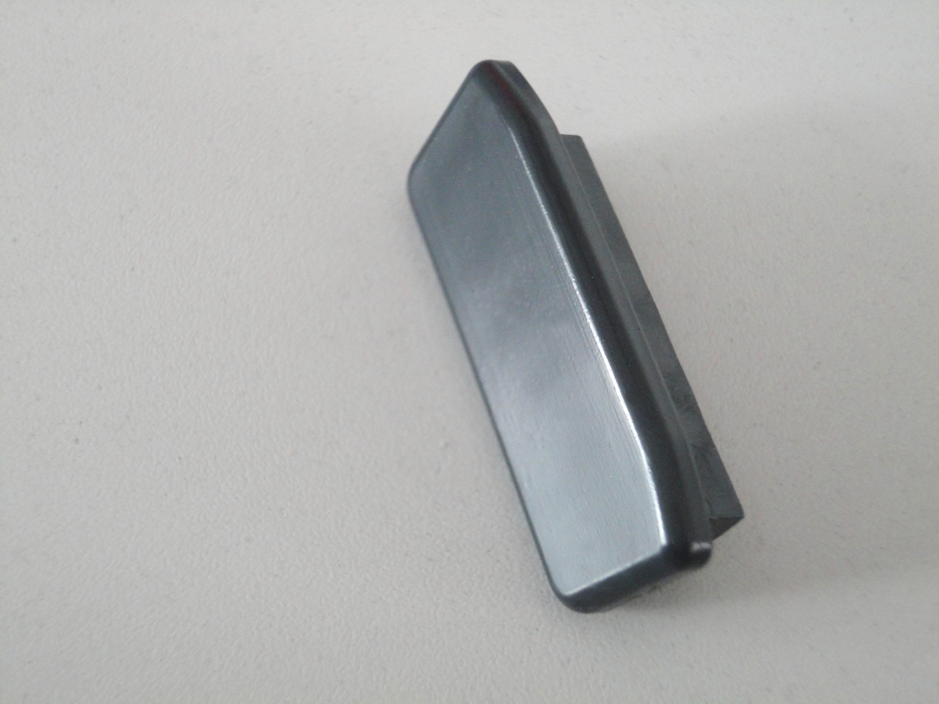 Endkappe für Kunststoffhandlauf für 40x8mm, anthrazitgrau