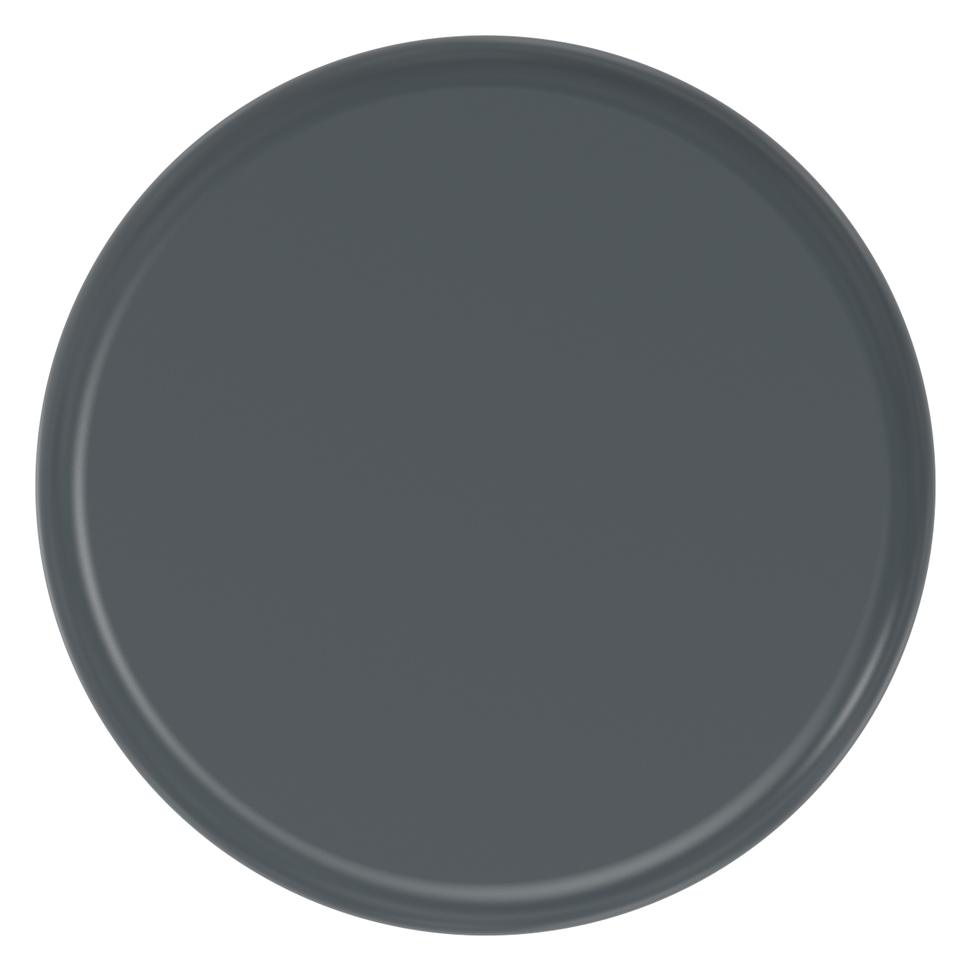 Kunststoffkappe für Rundrohr 33,7mm, RAL 7016