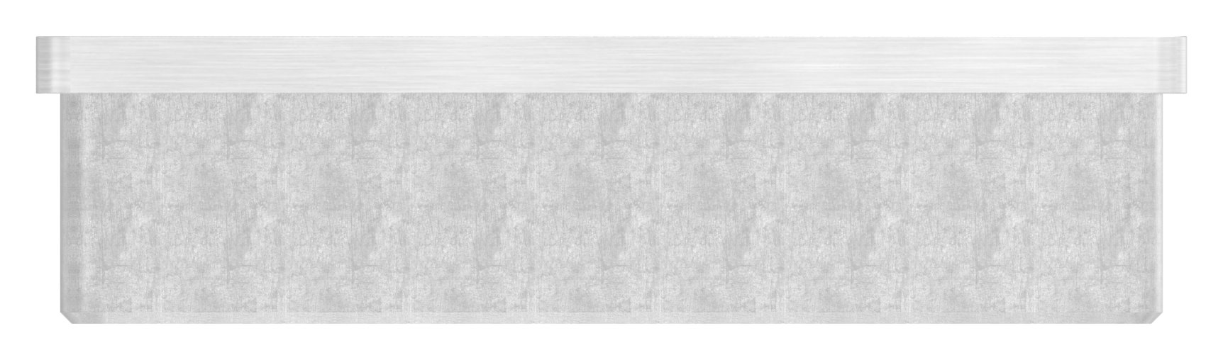 Einsteckkappe, für Rohr 100x100x2,0mm, V4A