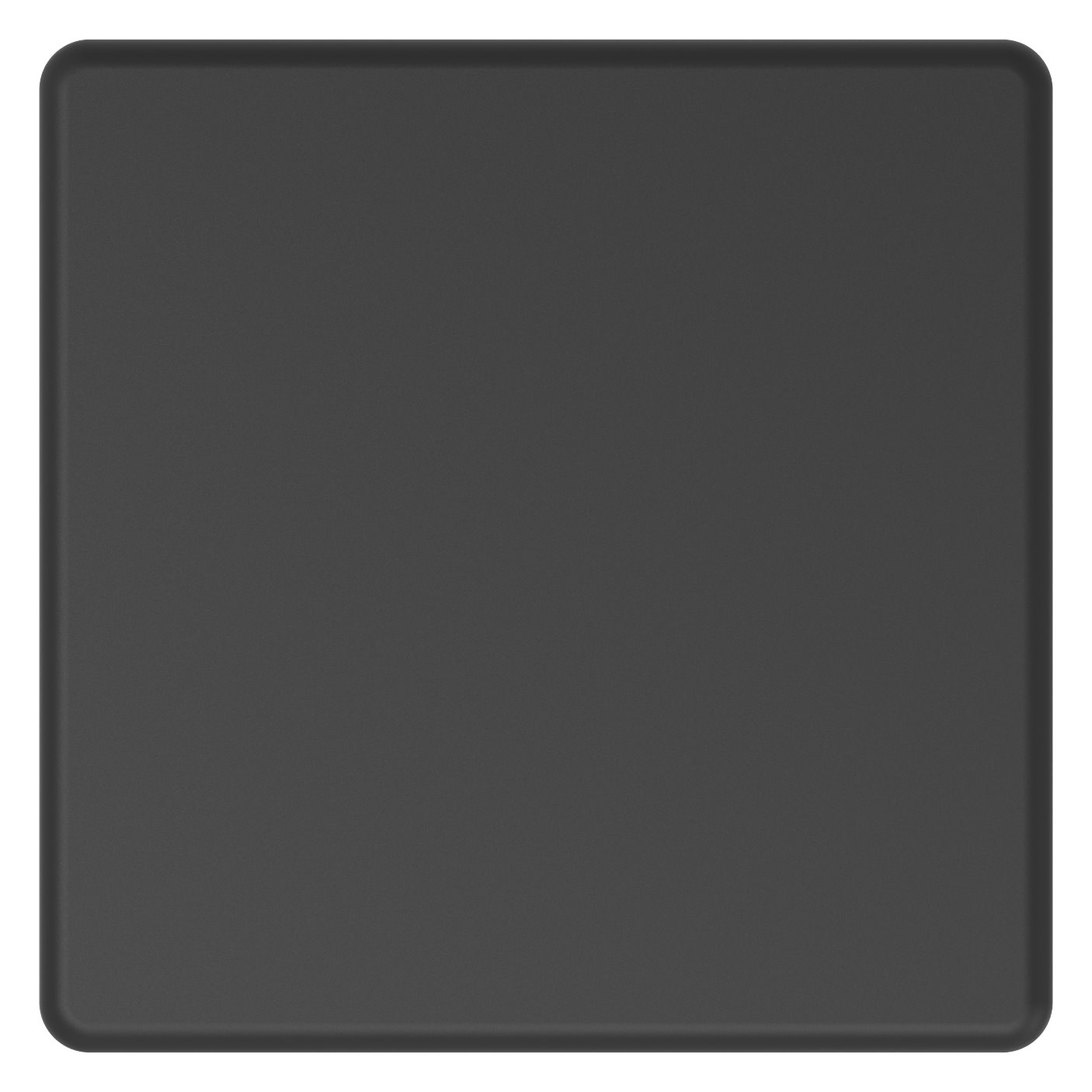 Kunststoffkappe für Quadratrohr 50x50mm