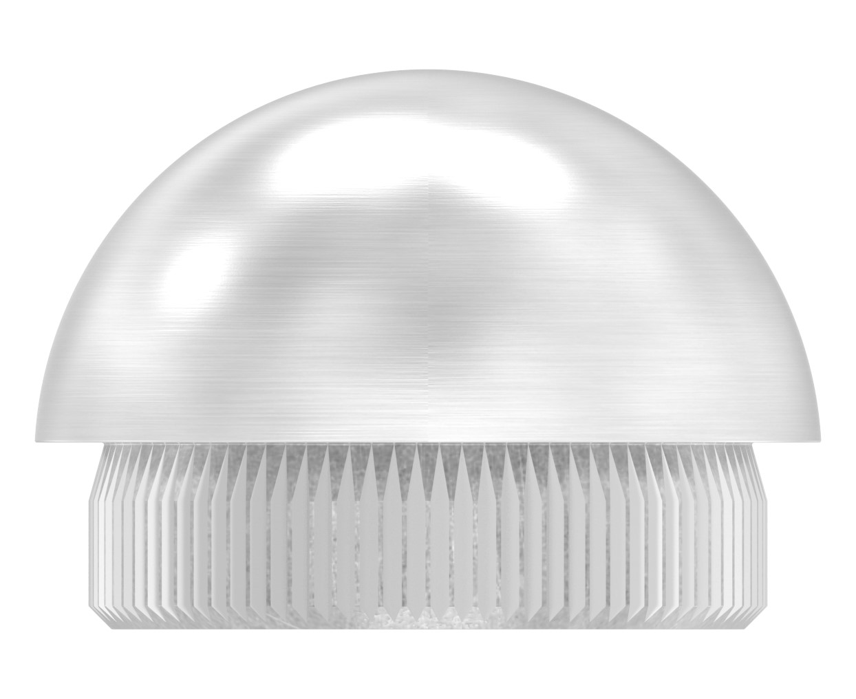 Rohrabschlussstopfen, für Rohr 33,7x2,5mm, V2A