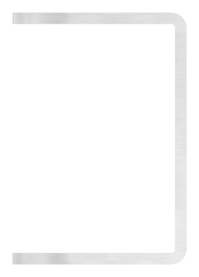 Wandbefestigung für Geländerpfosten 42,4mm, V2A