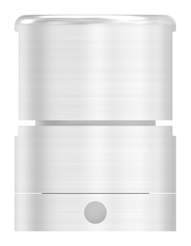 Brenk Grundhalter für Flachstäbe 20x8mm, ALU