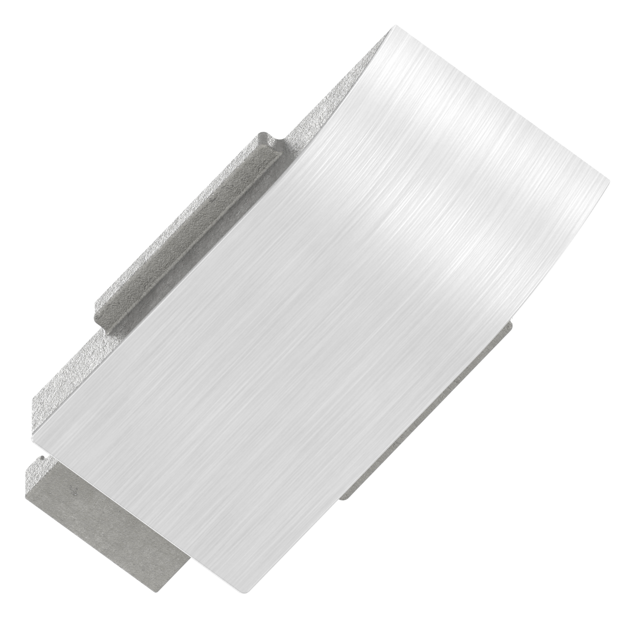 Sicherungsplatte für Mod. 38 , V2A Sicherungsplatte für Mod. 38 , V2A