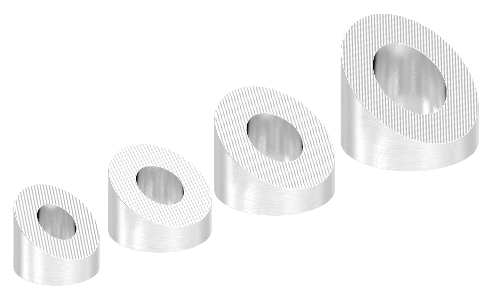 Formanschluss, für Gewinde M8, V2A