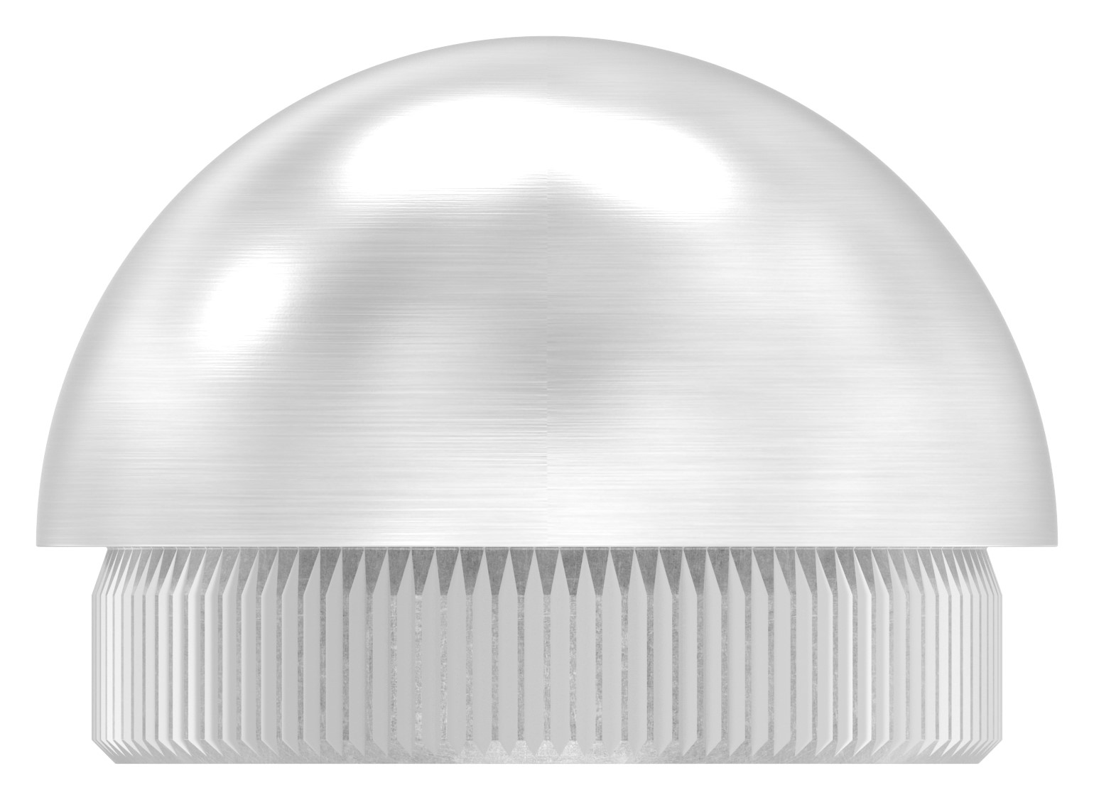 Rohrabschlussstopfen, für Rohr 42,4x2,5mm, V2A