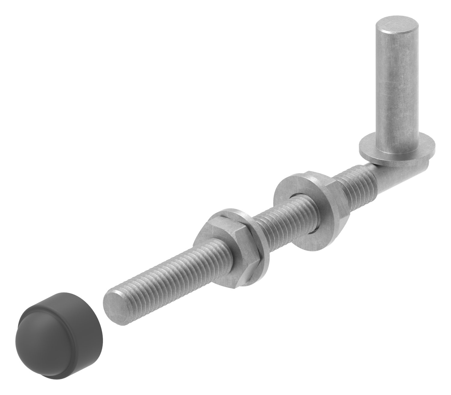 Kloben zum Durchschrauben für Ø 13mm, L: 140mm
