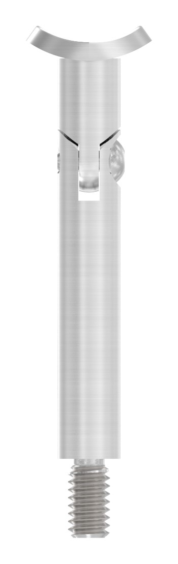 Gelenkstift Ø 12mm mit Handlaufanschlussplatte 33,7mm, V2A