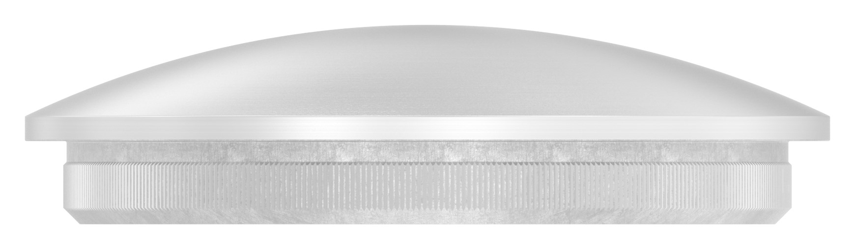 Rohrabschlussstopfen, für Rohr 48,3x2,5mm, V2A