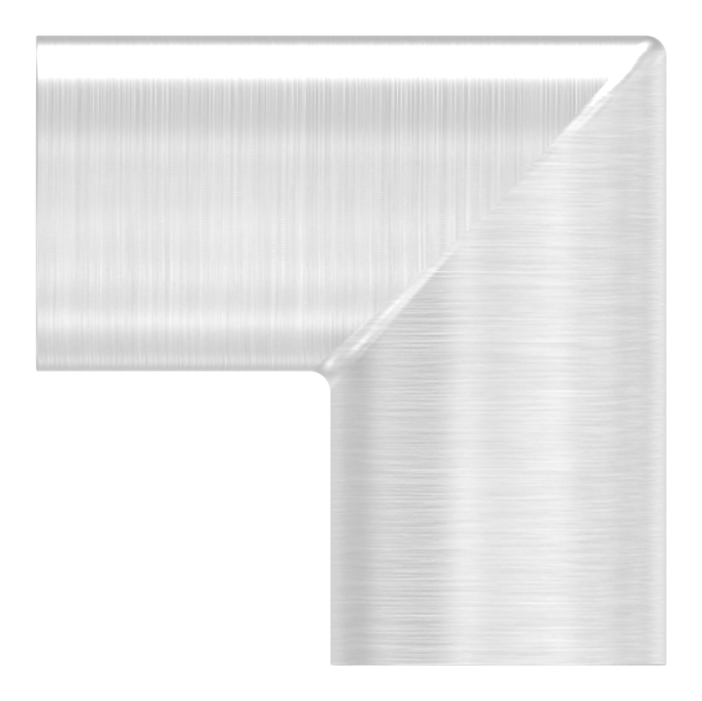 Rundstabverbinder für Ø 14mm, 90°, V2A