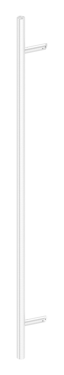Stoßgriff inkl. Halter mit 45° Schräge 45° mit L: 1500mm, V2A Stoßgriff inkl. Halter mit 45° Schräge 45° mit L: 1500mm, V2A