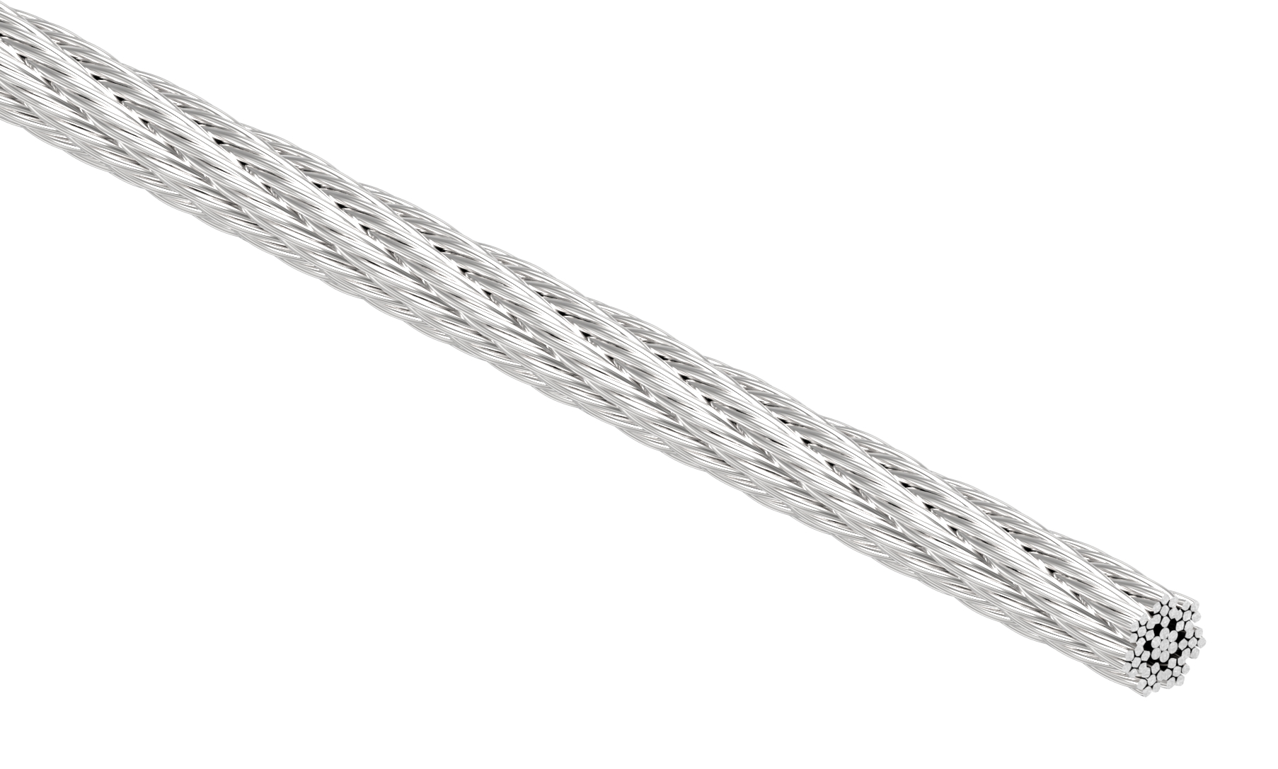 Edelstahlseil 7x7, Ø 3mm, V4A
