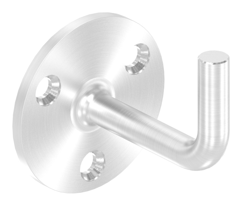 Handlaufhalter zum Anschweißen (Ronde und Bügel verschweißt), V2A