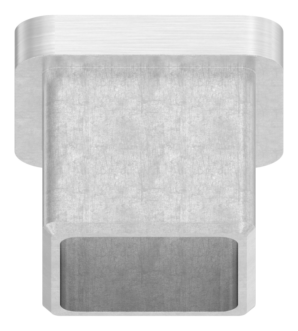 Einsteckkappe, für Rohr 30x30x3,0mm, V4A