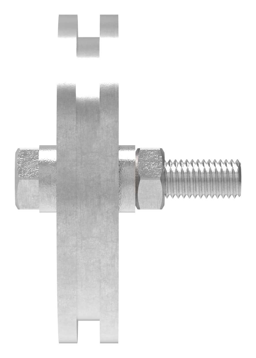 Schiebetorrolle mit U-Rille