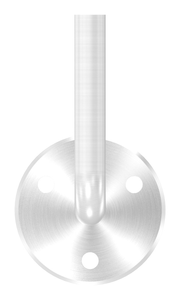 Handlaufhalter zum Anschweißen (Ronde und Bügel verschraubt), V2A