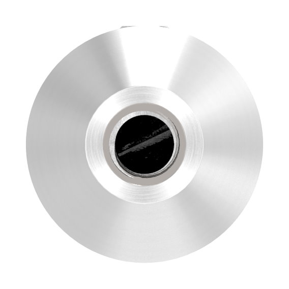 Querstabhalter mit Gewinde M6, 10,2mm Bohrung, V2A