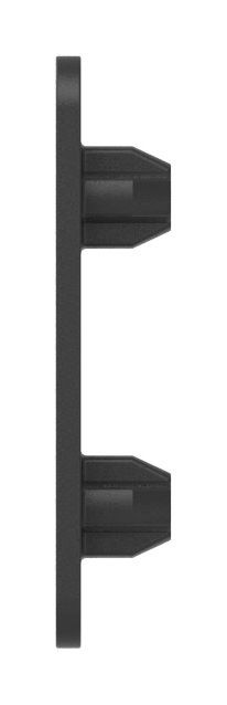 Ersatz-Abdeckplättchen für Blechhalter für Lochblechhalter Ø 25mm