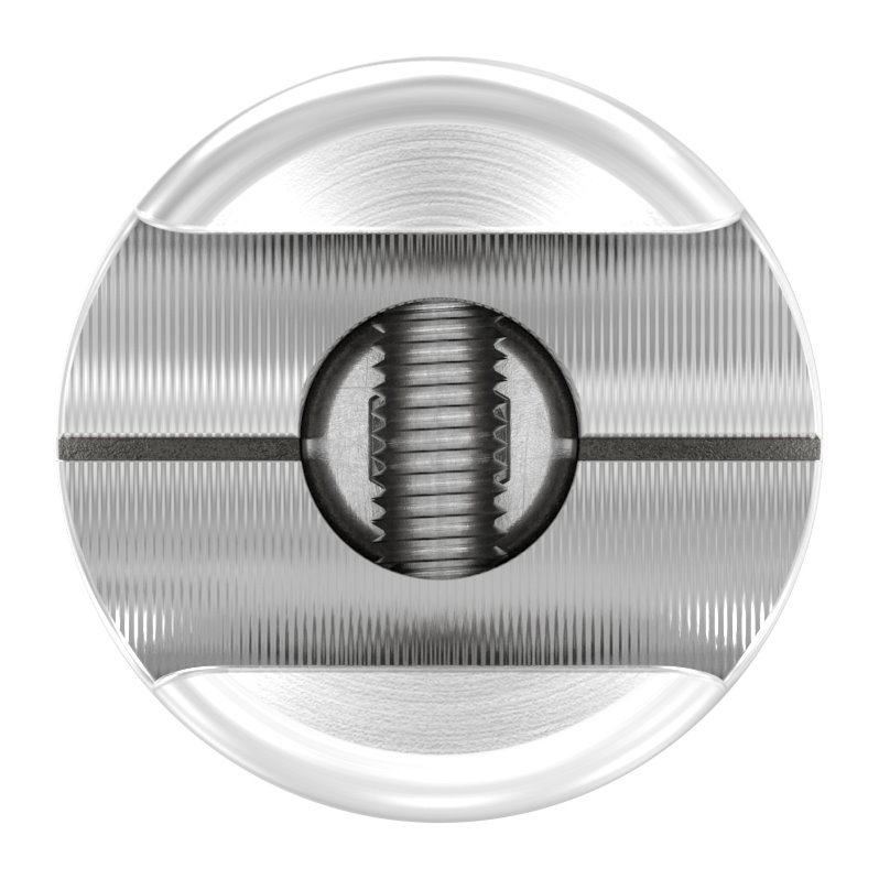 Halter für rundes Klemmprofil 18mm Anschluss: 33,7mm, V2A