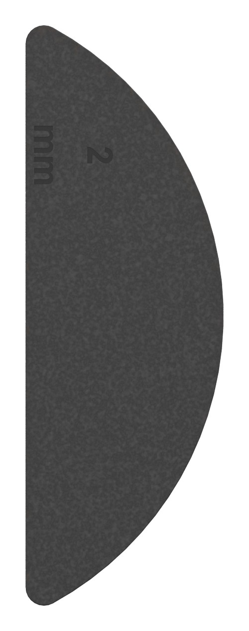 Gummi für Mod. 20/21, Blech 2,0mm Gummi für Mod. 20/21, Blech 2,0mm