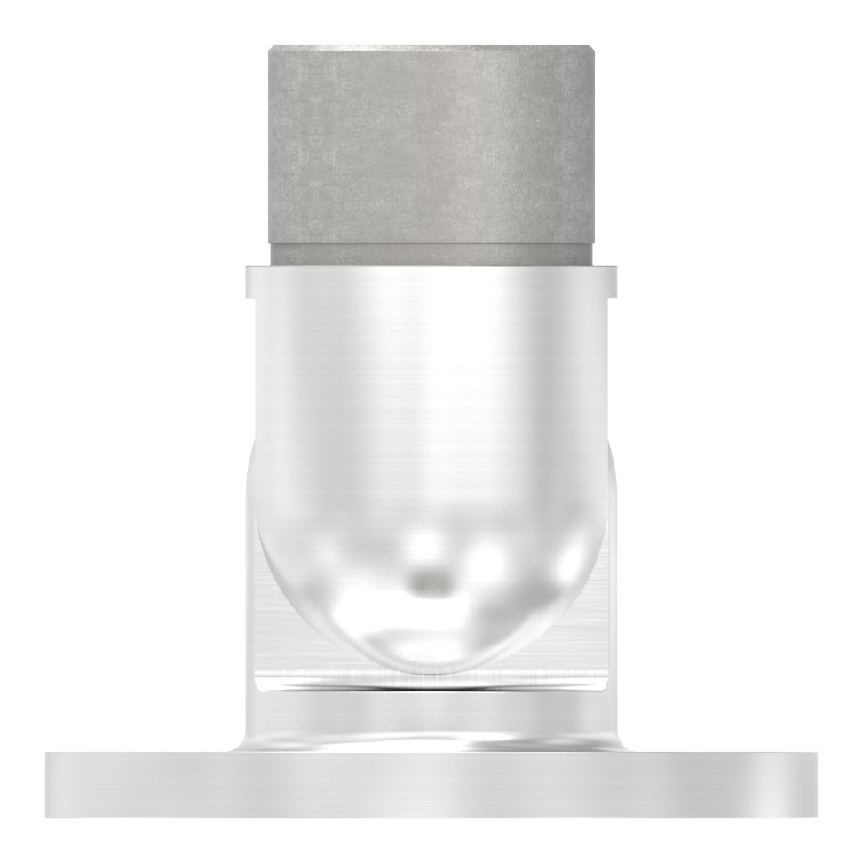 Wandhalter flexibel, für Rohr 33,7x2,0mm, V2A