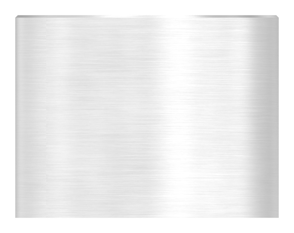 Unterteil Ø 52 mm, mit Durchgangsbohrung , t: 40mm, V2A