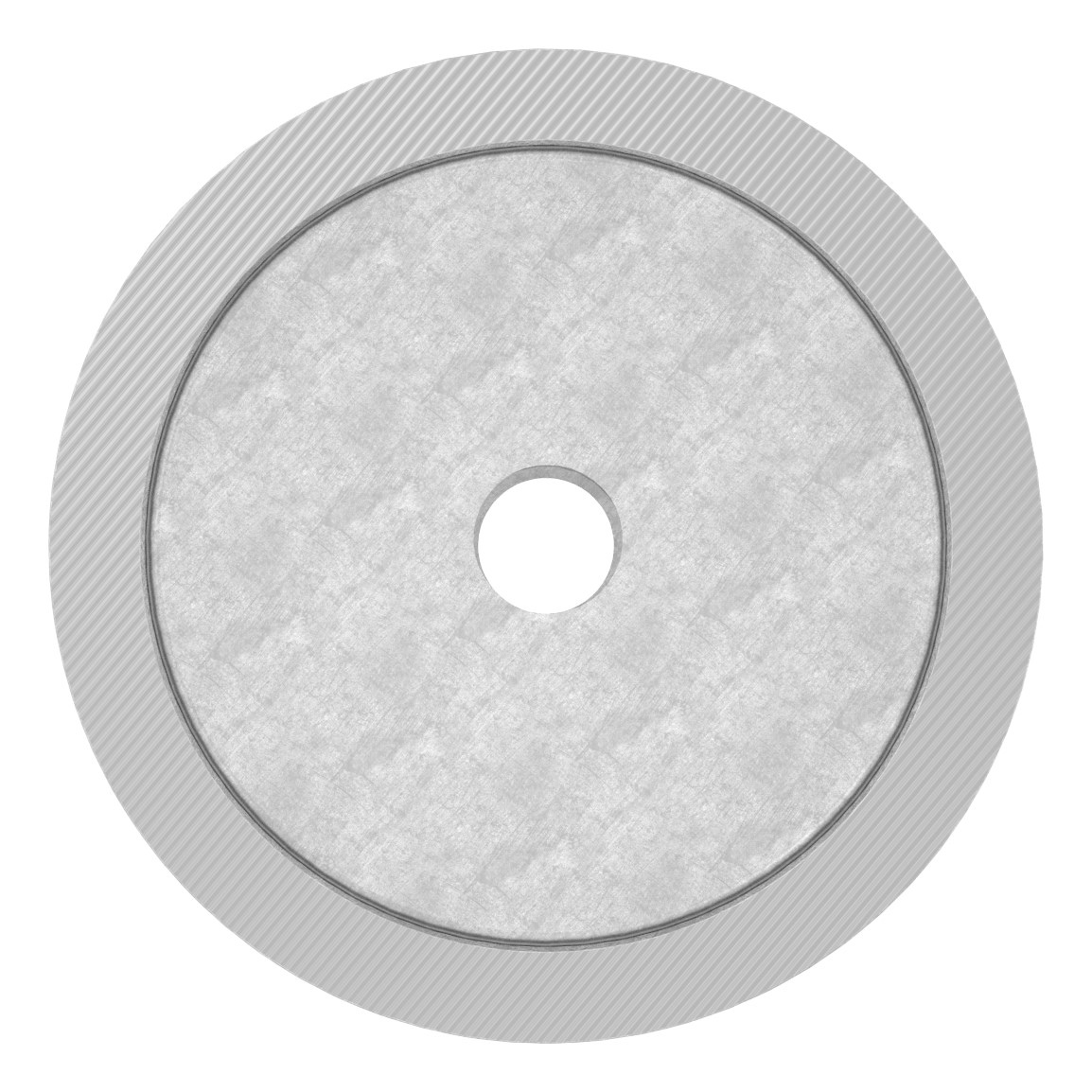 Unterteil für 62mm Glaspunkthalter, T: 50mm, mit M10, V2A