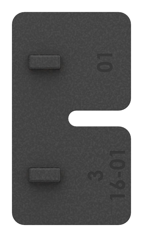 Gummi für Mod. 11, ESG-Glas 10mm Gummi für Mod. 11, ESG-Glas 10mm