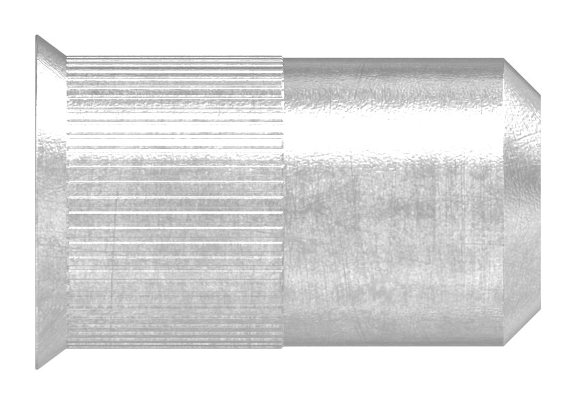 Blind-Einnietmutter, V2A, M5/Loch 7mm, VPE mit 250 Stück, V2A Blind-Einnietmutter, V2A, M5/Loch 7mm, VPE mit 250 Stück, V2A