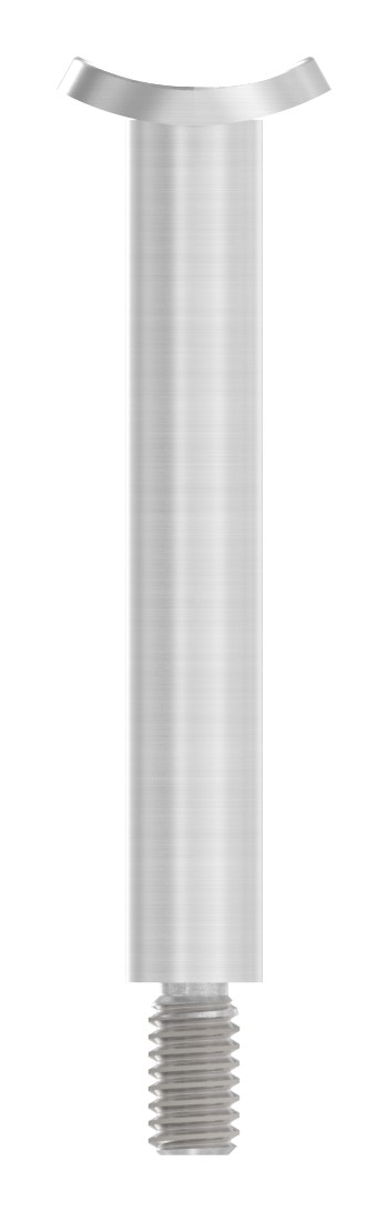 Stift Ø 12mm mit Handlaufanschlussplatte 42,4mm, V2A