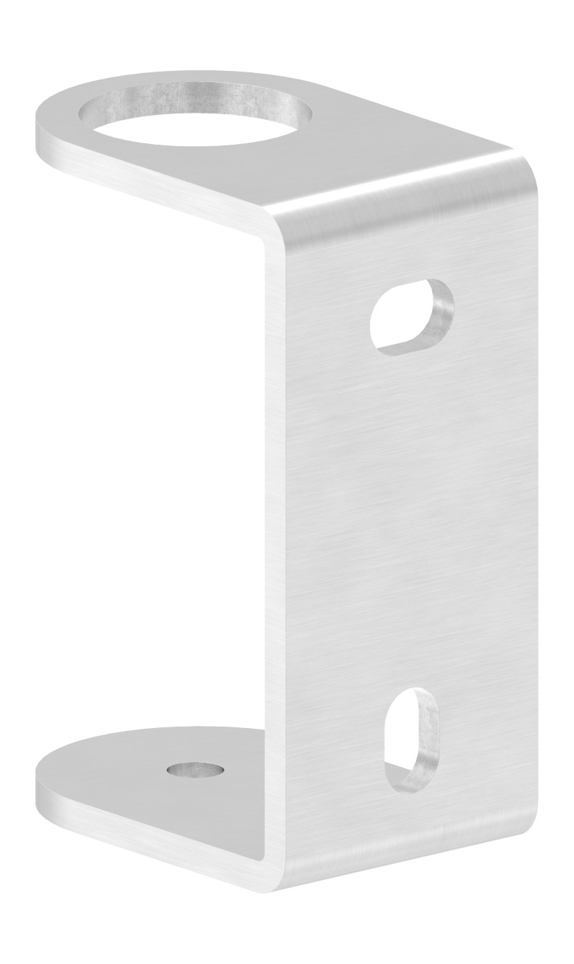 Wandbefestigung für Geländerpfosten 42,4mm, V2A